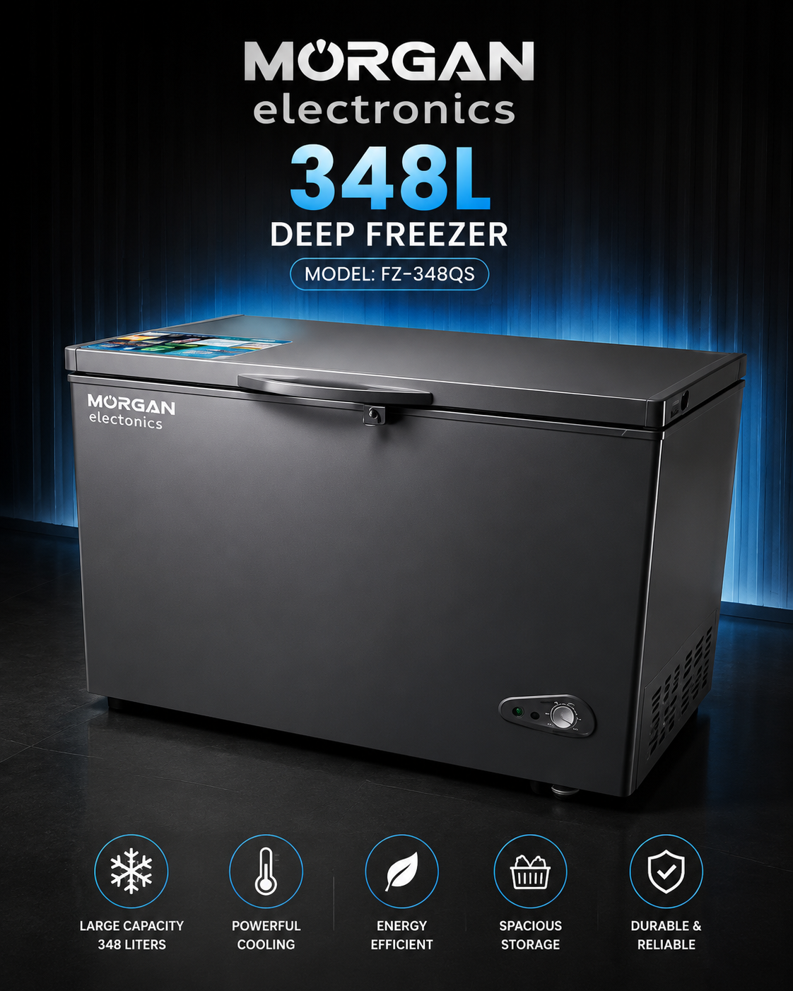 348L Deep Freezer